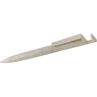 Picture of WHEAT STRAW BALL PEN in Brown