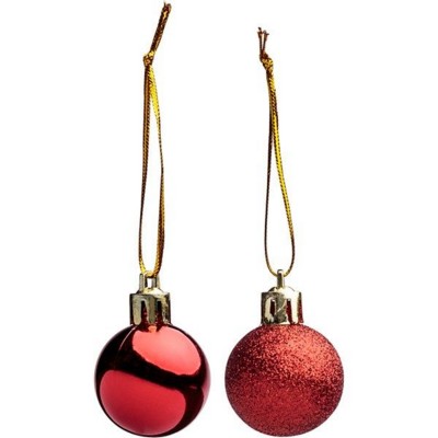 Picture of CHRISTMAS BALL SET in Red