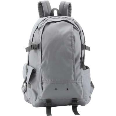 Picture of RIPSTOP BACKPACK RUCKSACK in Grey