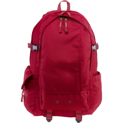 Picture of RIPSTOP BACKPACK RUCKSACK in Red