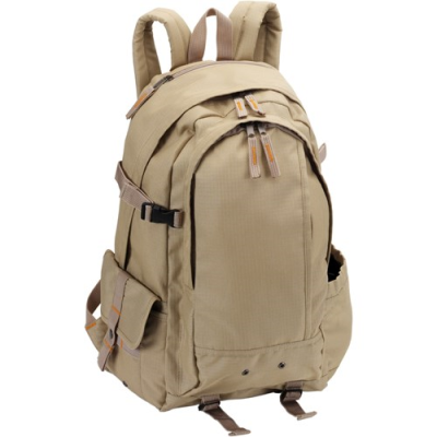 Picture of RIPSTOP BACKPACK RUCKSACK in Khaki