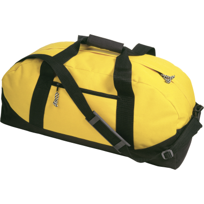 Picture of SPORTS BAG in Yellow.