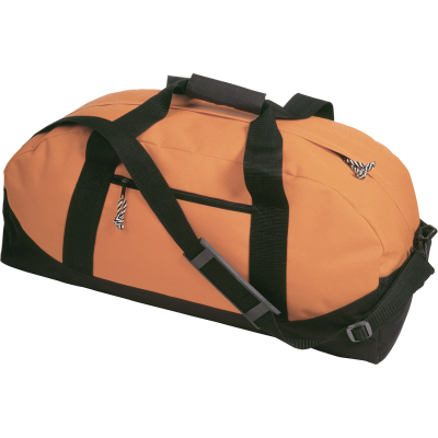 Picture of SPORTS BAG in Orange.