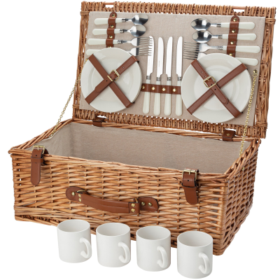 Picture of PICNIC BASKET in Brown.