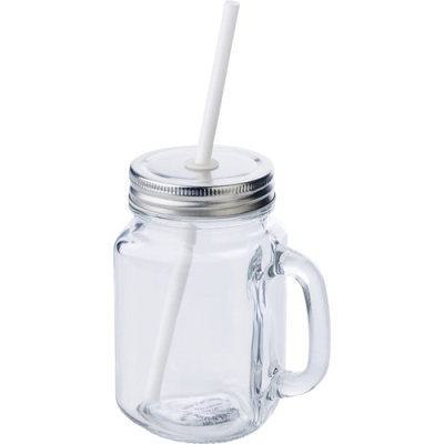 Picture of GLASS MASON JAR (480ML) in Neutral