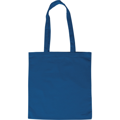 Picture of ECO FRIENDLY COTTON SHOPPER TOTE BAG in Cobalt Blue