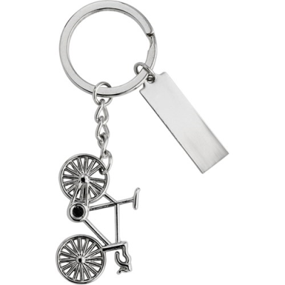 Picture of NICKEL PLATED KEYRING CHAIN in Silver