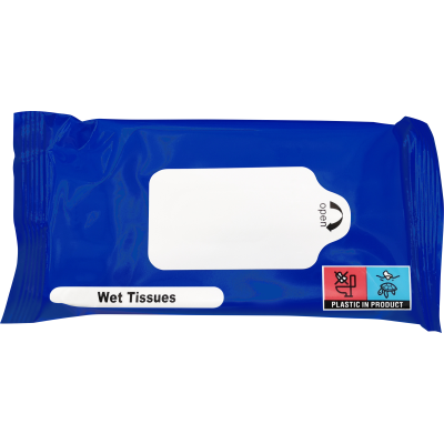 Picture of TISSUE PACK, 10PC in Cobalt Blue.