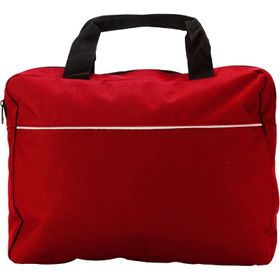 Picture of DOCUMENT BAG in Red
