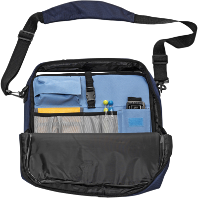 Picture of LAPTOP & DOCUMENT BAG in Blue.