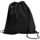 Picture of NONWOVEN DRAWSTRING BAG in Black