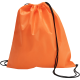 Picture of NONWOVEN DRAWSTRING BAG in Orange