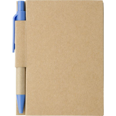 Picture of SMALL NOTE BOOK in Light Blue.