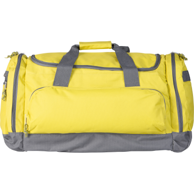 Picture of SPORTS & TRAVEL BAG in Yellow.