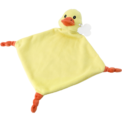 Picture of PLUSH ANIMAL COMFORTER in Yellow