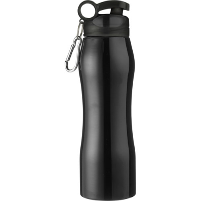 Picture of STAINLESS STEEL METAL BOTTLE (750ML) in Black