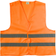 Picture of HIGH VISIBILITY SAFETY JACKET in Orange