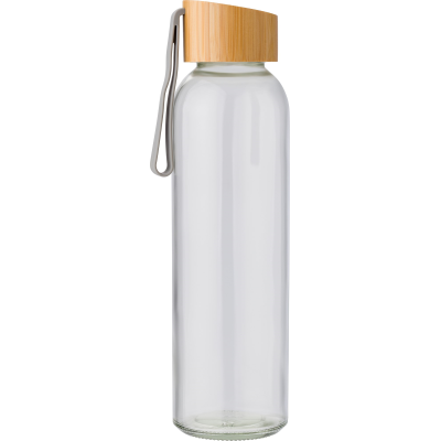 Picture of GLASS DRINK BOTTLE (600 ML) in Brown