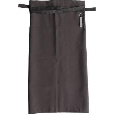 Picture of POLYESTER APRON in Black.