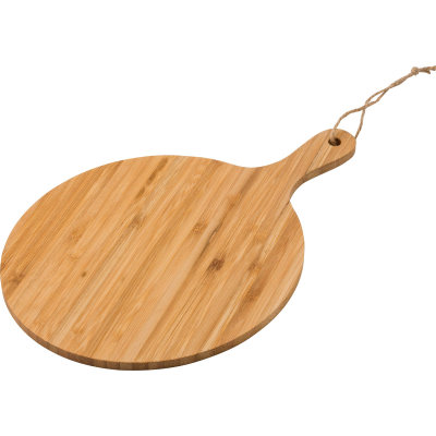 Picture of BAMBOO CUTTING BOARD in Brown.