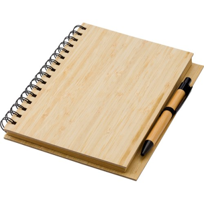 Picture of BAMBOO NOTE BOOK (A5) in Bamboo.