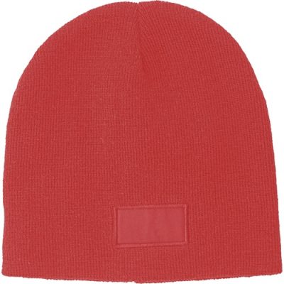 Picture of ACRYLIC BEANIE in Red