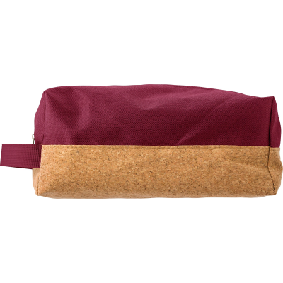 Picture of TOILETRY BAG in Red.