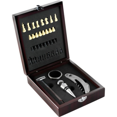 Picture of WINE SET in Brown