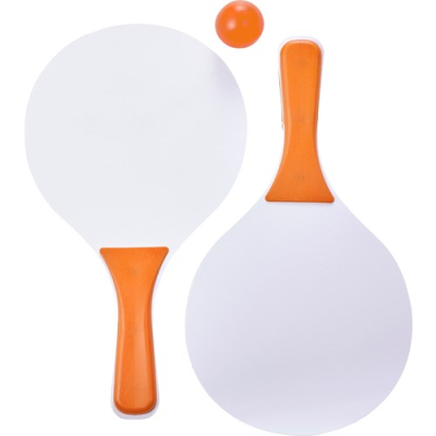 Picture of SMALL BAT AND BALL SET in Orange.