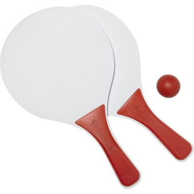 Picture of SMALL BAT AND BALL SET in Red