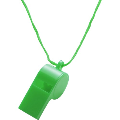 Picture of PLASTIC WHISTLE in Green