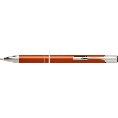 Picture of ALUMINIUM METAL BALL PEN in Orange