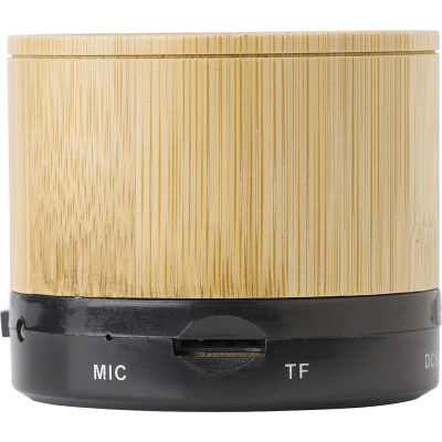 Picture of BAMBOO CORDLESS SPEAKER in Bamboo.