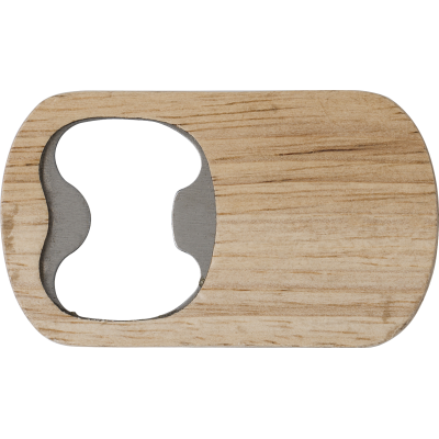 Picture of BEECHWOOD BOTTLE OPENER in Brown