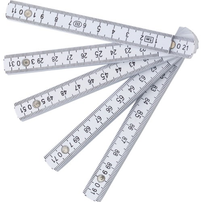 Picture of FOLDING RULER in White