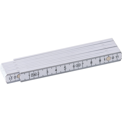 Picture of FOLDING RULER in White