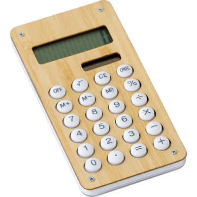 Picture of BAMBOO CALCULATOR in Bamboo