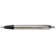 Picture of PARKER IM BRASS & SILVER CHROME ROLLERBALL PEN in Silver