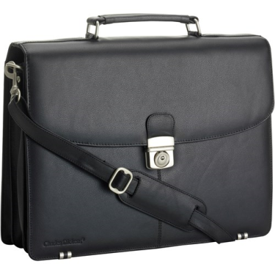 Picture of CHARLES DICKENSÂ® LEATHER BRIEFCASE