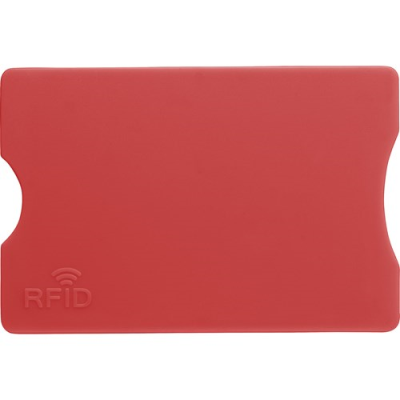 Picture of CARD HOLDER with Rfid Protection in Red