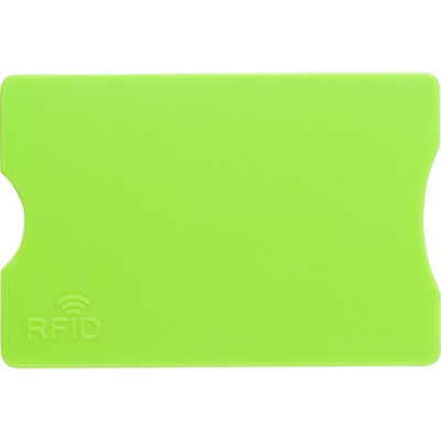 Picture of CARD HOLDER with Rfid Protection in Lime
