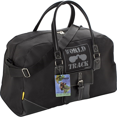 Picture of POLYESTER (600D) TRAVEL BAG in Black.
