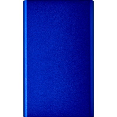 Picture of ALUMINIUM METAL POWER BANK in Cobalt Blue