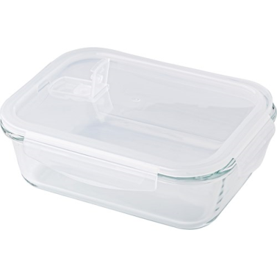Picture of GLASS LUNCH BOX in Clear Transparent