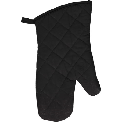 Picture of COTTON OVEN MITTEN in Black