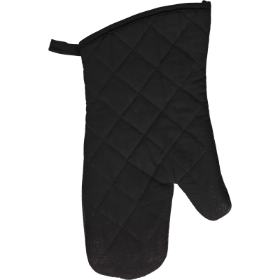 Picture of COTTON OVEN MITTEN in Black.