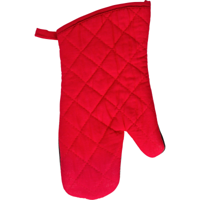 Picture of COTTON OVEN MITTEN in Red