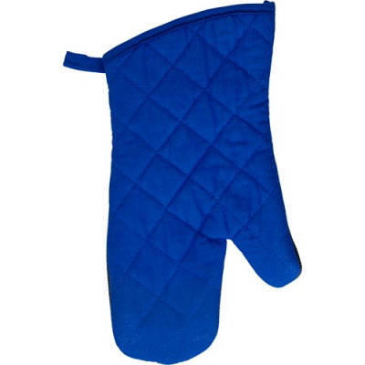 Picture of COTTON OVEN MITTEN in Cobalt Blue
