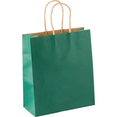 Picture of PAPER GIFTBAG in Green