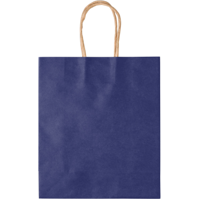 Picture of PAPER GIFTBAG in Blue.